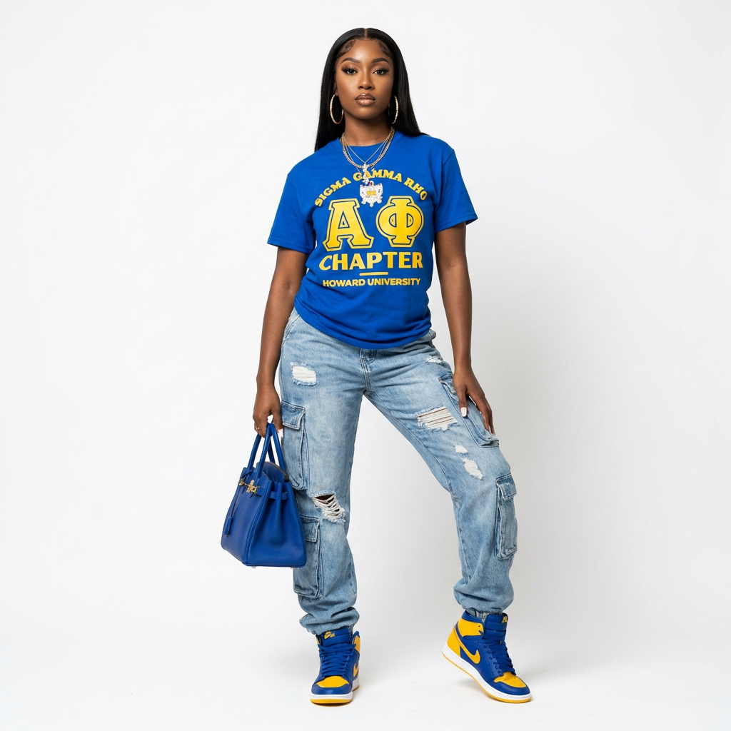 Sigma Gamma Rho Custom Greek Chapter T-Shirts Ed. 1