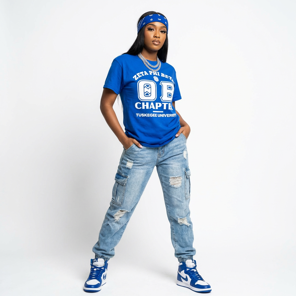 Zeta Phi Beta Custom Greek Chapter T-Shirts Ed. 1