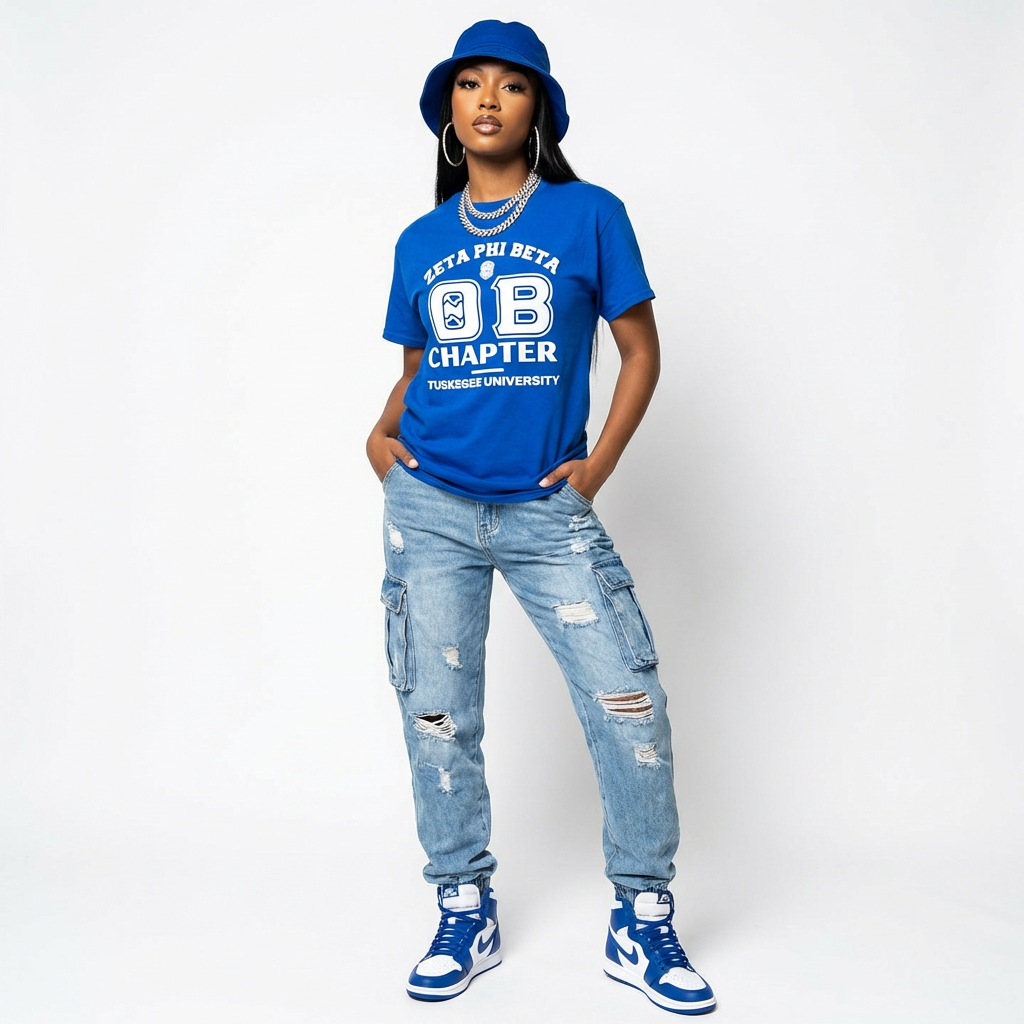 Zeta Phi Beta Custom Greek Chapter T-Shirts Ed. 1