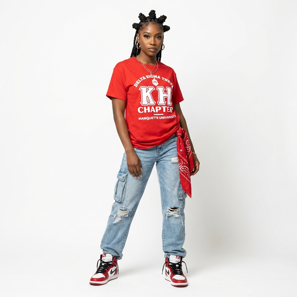 Delta Sigma Theta Custom Greek Chapter T-Shirts Ed. 1