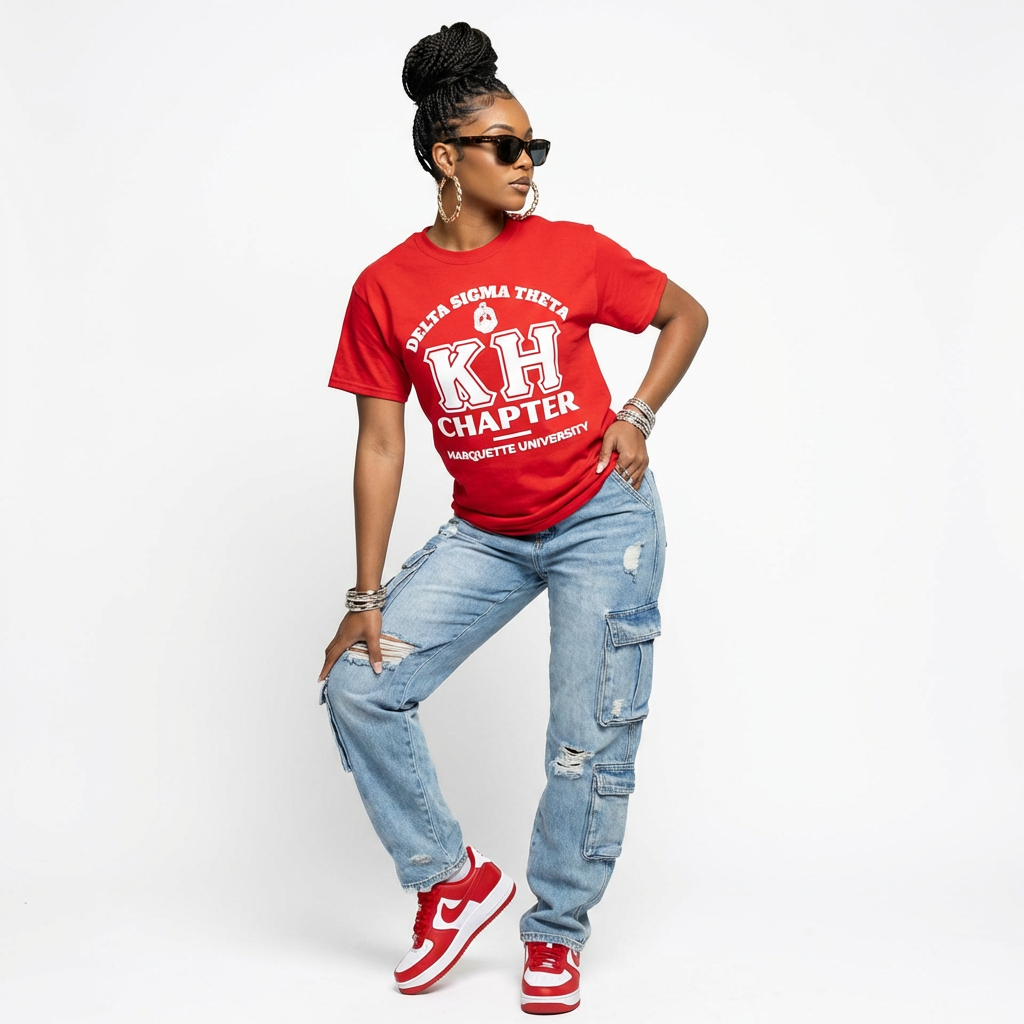 Delta Sigma Theta Custom Greek Chapter T-Shirts Ed. 1