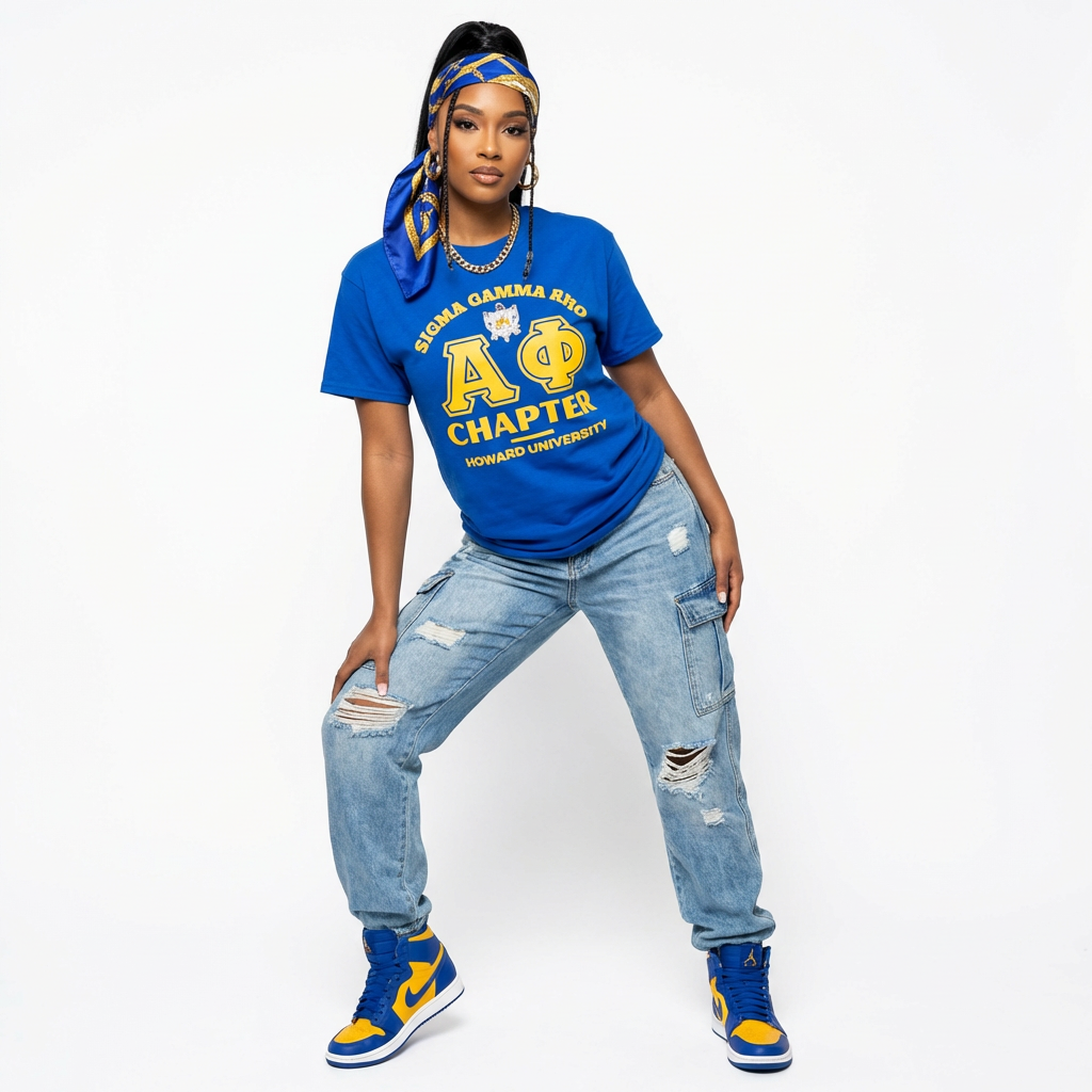 Sigma Gamma Rho Custom Greek Chapter T-Shirts Ed. 1