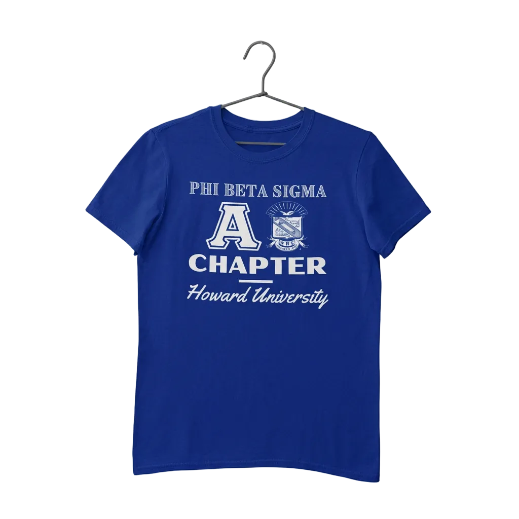 Phi Beta Sigma Custom Greek Chapter T-Shirts Ed. 1