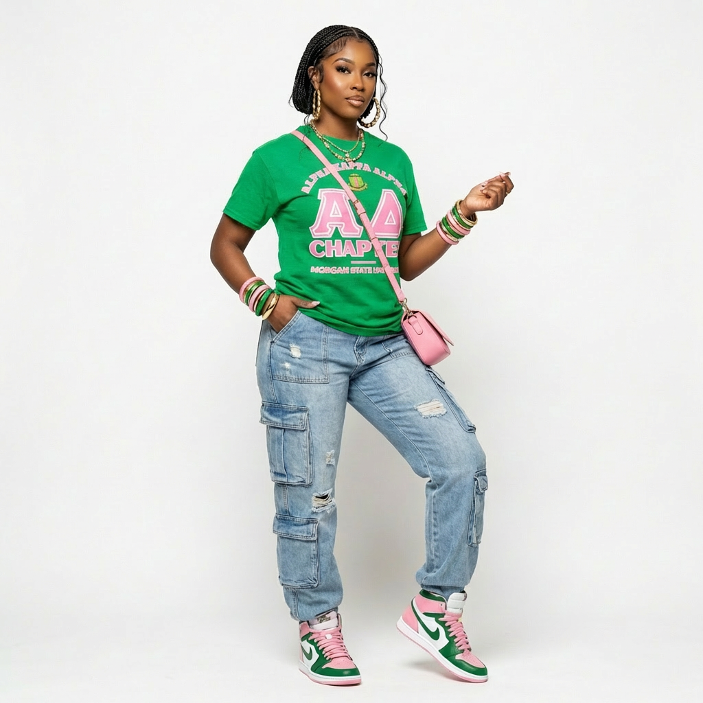Alpha Kappa Alpha Custom Greek Chapter T-Shirts Ed. 1
