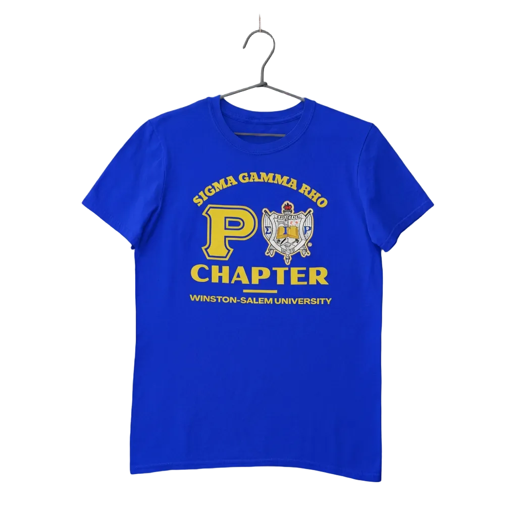Sigma Gamma Rho Custom Greek Chapter T-Shirts Ed. 1