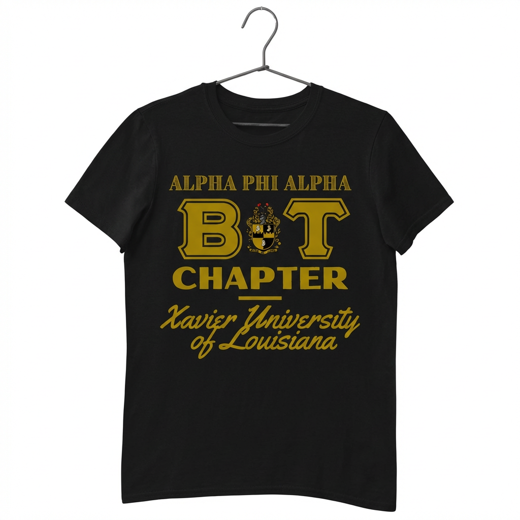 Alpha Phi Alpha Custom Greek Chapter T-Shirts Ed. 1