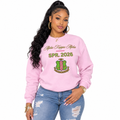 Alpha Kappa Alpha Customize Crossing Sweatshirt