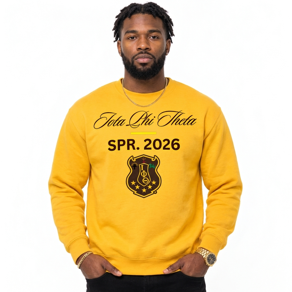 Iota Phi Theta Customize Crossing Sweatshirt