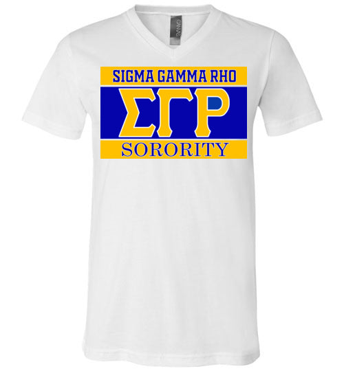 Sigma Gamma Rho V-Neck T-Shirt Ed. 16