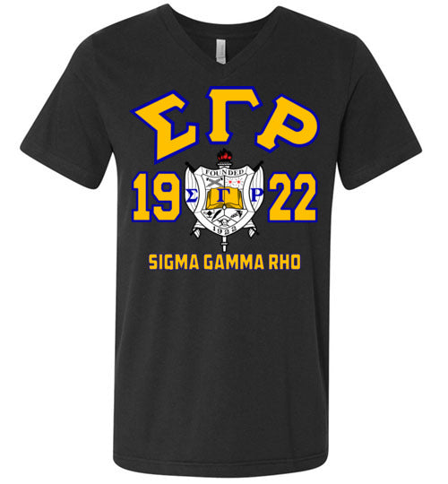 Sigma Gamma Rho V-Neck T-Shirt Ed. 10