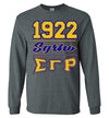 Sigma Gamma Rho Long Sleeve T-Shirt Ed. 1 - My Greek Letters