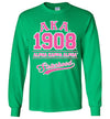 Alpha Kappa Alpha Long Sleeve T-Shirt Ed. 28
