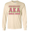 Alpha Kappa Alpha Long Sleeve T-Shirt Ed. 9 - My Greek Letters