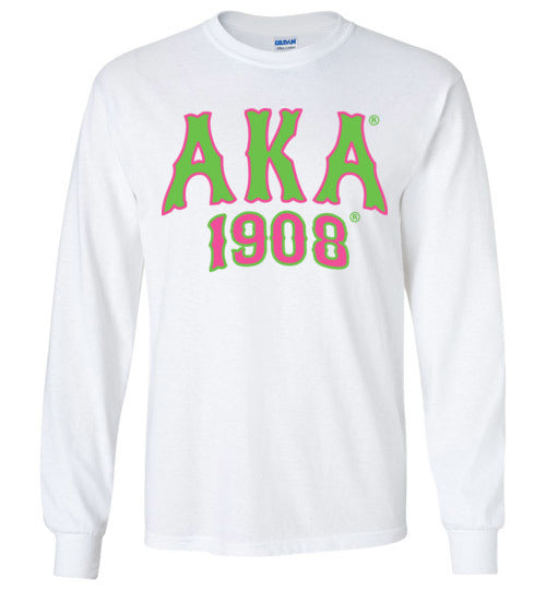 Alpha Kappa Alpha Long Sleeve T-Shirt Ed. 11 - My Greek Letters
