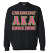 Alpha Kappa Alpha Long Sweatshirts Ed. 9 - My Greek Letters
