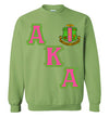Alpha Kappa Alpha Sweatshirt Ed. 6 - My Greek Letters