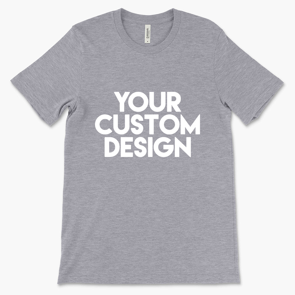 Custom Bella 3001 (Unisex) T-Shirt - My Greek Letters