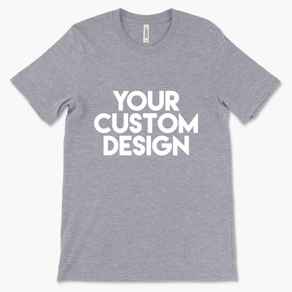 Custom Bella 3001 (Unisex) T-Shirt - My Greek Letters