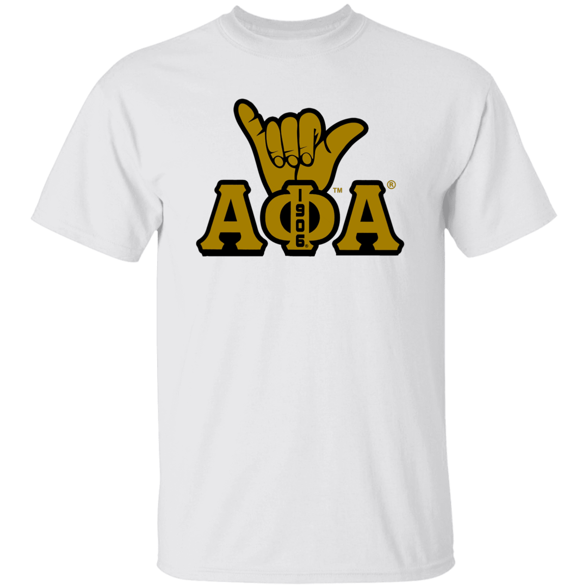 Alpha Phi Alpha Fraternity T-Shirt - My Greek Letters