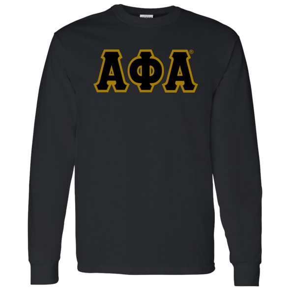 Alpha Phi Alpha Fraternity Long Sleeve T-Shirt - My Greek Letters