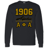 Alpha Phi Alpha Fraternity Long Sleeve T-Shirt - My Greek Letters