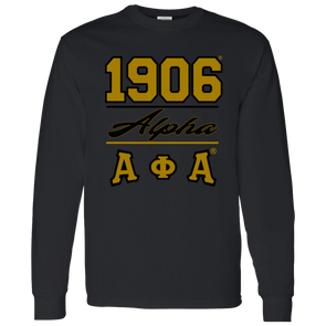 Alpha Phi Alpha Fraternity Long Sleeve T-Shirt - My Greek Letters