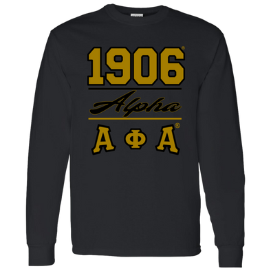 Alpha Phi Alpha Fraternity Long Sleeve T-Shirt - My Greek Letters
