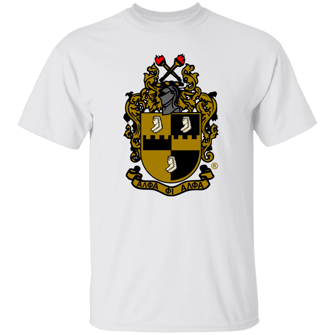 Alpha Phi Alpha Fraternity T-Shirt - My Greek Letters