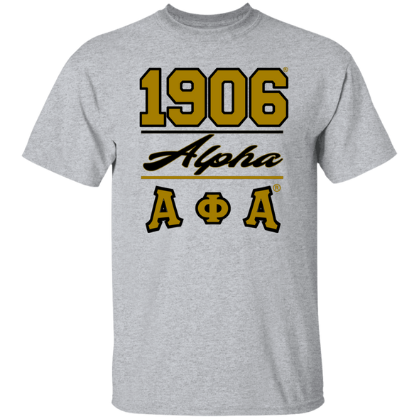 Alpha Phi Alpha Fraternity T-Shirt - My Greek Letters