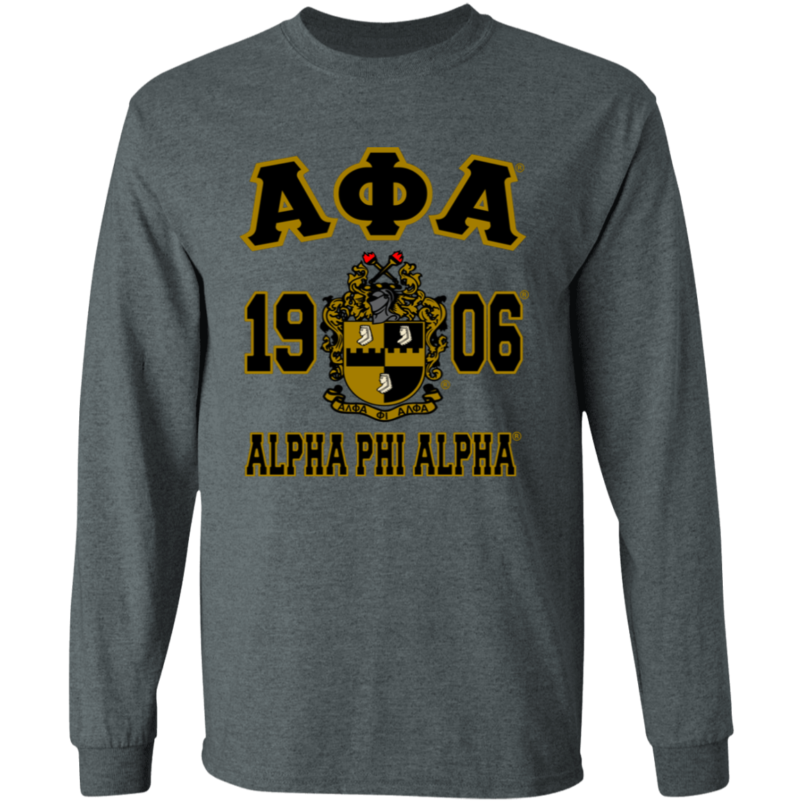 Alpha Phi Alpha Fraternity Long Sleeve T-Shirt – My Greek Letters