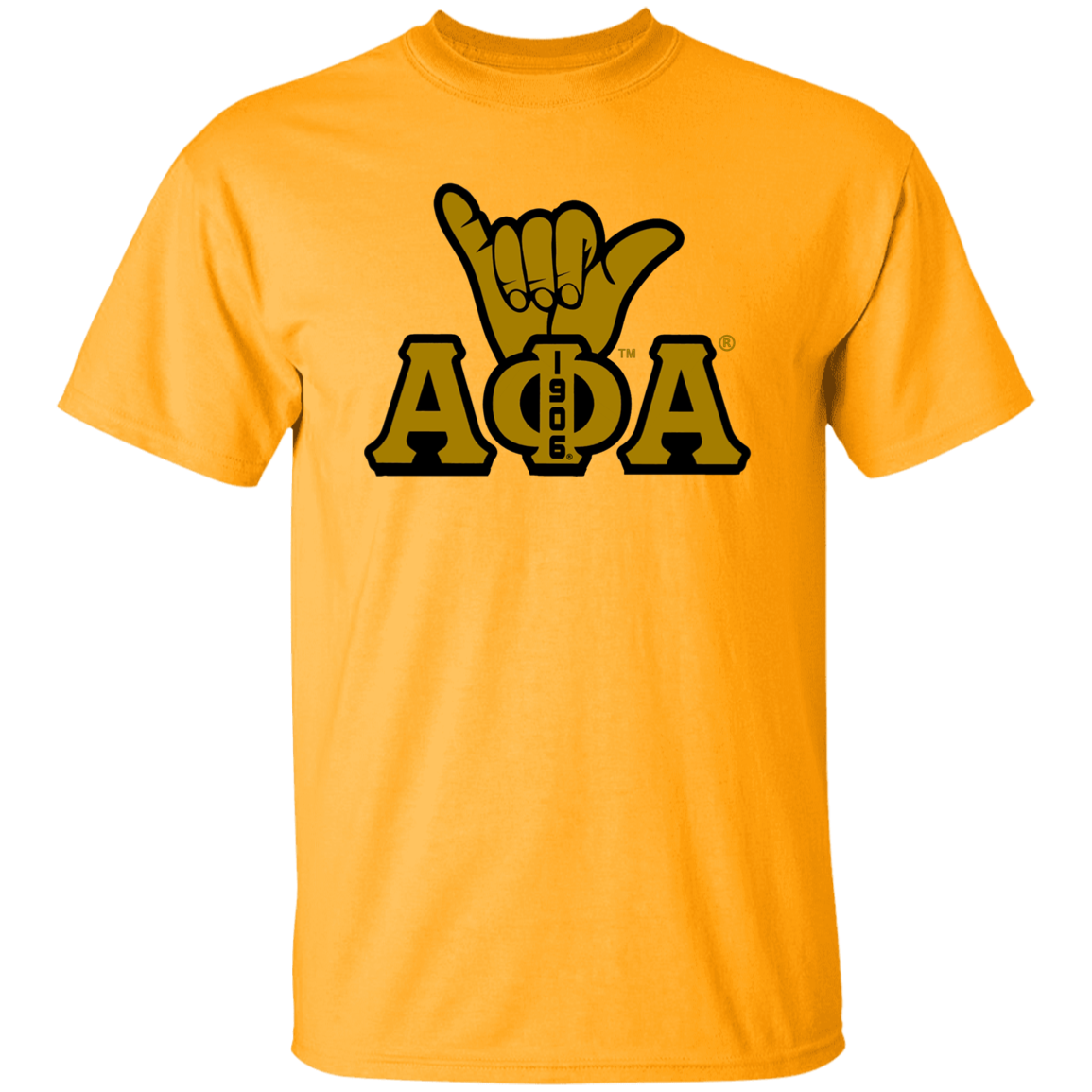 Alpha Phi Alpha Fraternity T-Shirt - My Greek Letters