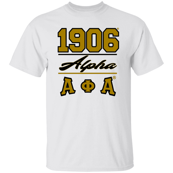 Alpha Phi Alpha Fraternity T-Shirt - My Greek Letters