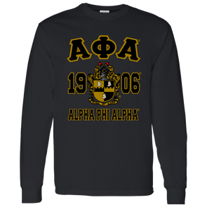 Alpha Phi Alpha Fraternity Long Sleeve T-Shirt - My Greek Letters