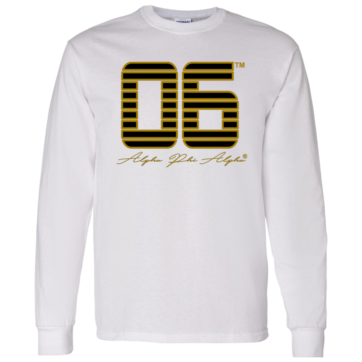 Alpha Phi Alpha Fraternity Long Sleeve T-Shirt - My Greek Letters
