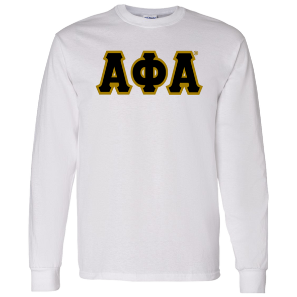 Alpha Phi Alpha Fraternity Long Sleeve T-Shirt - My Greek Letters