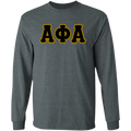 Alpha Phi Alpha Fraternity Long Sleeve T-Shirt - My Greek Letters