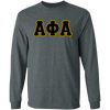 Alpha Phi Alpha Fraternity Long Sleeve T-Shirt - My Greek Letters