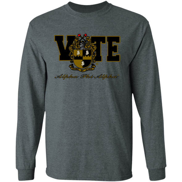 Alpha Phi Alpha Fraternity Long Sleeve T-Shirt - My Greek Letters