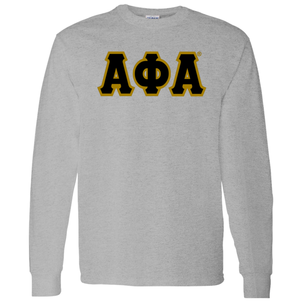 Alpha Phi Alpha Fraternity Long Sleeve T-Shirt - My Greek Letters