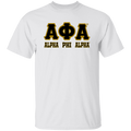 Alpha Phi Alpha Fraternity T-Shirt - My Greek Letters