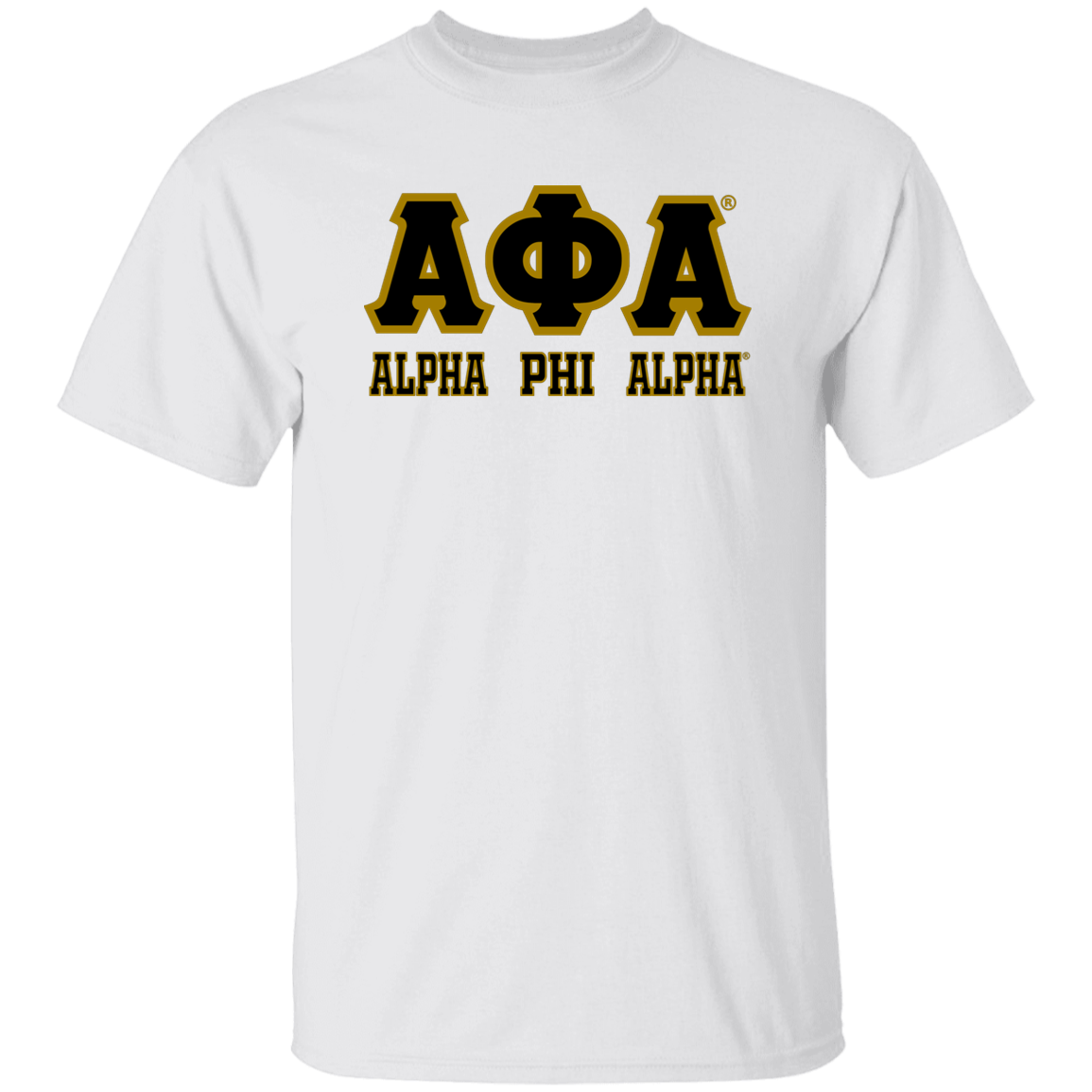 Alpha Phi Alpha Fraternity T-Shirt - My Greek Letters