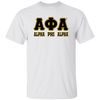 Alpha Phi Alpha Fraternity T-Shirt - My Greek Letters