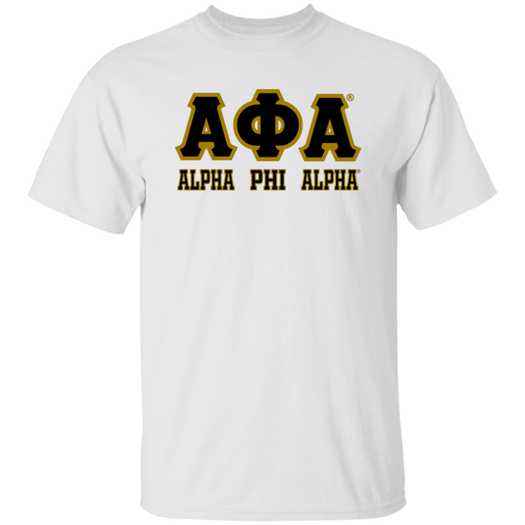 Alpha Phi Alpha Fraternity T-Shirt - My Greek Letters