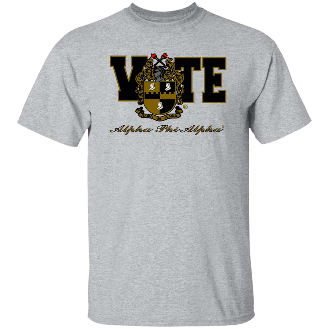 Alpha Phi Alpha Fraternity T-Shirt - My Greek Letters