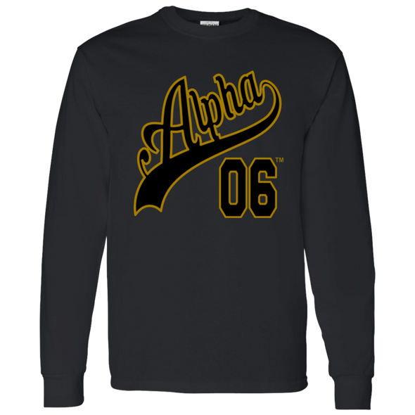 Alpha Phi Alpha Fraternity Long Sleeve T-Shirt - My Greek Letters