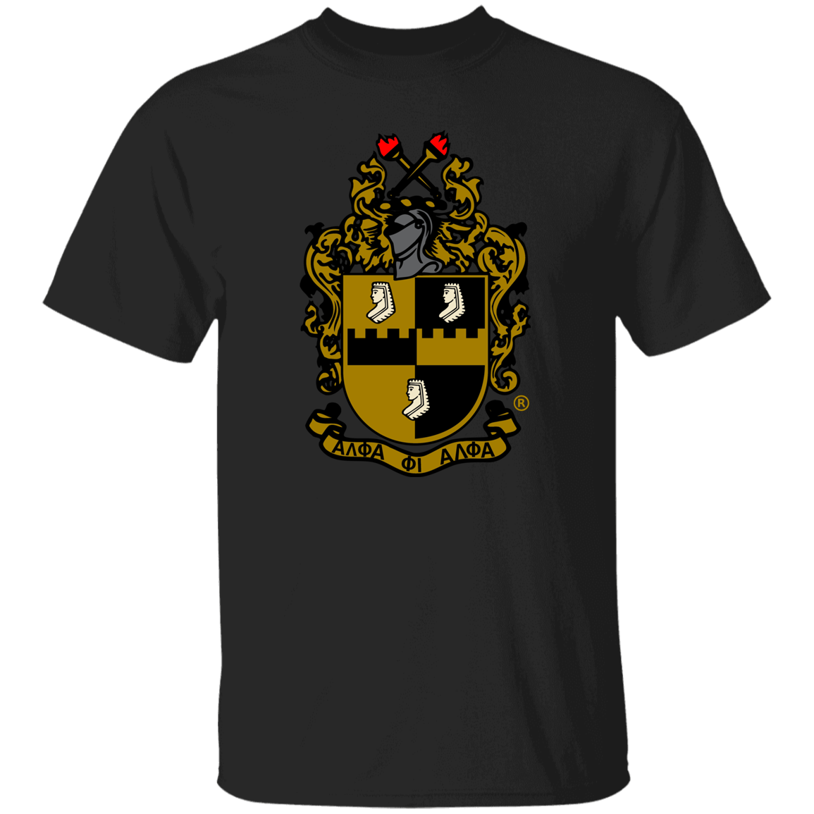 Alpha Phi Alpha Fraternity T-Shirt - My Greek Letters