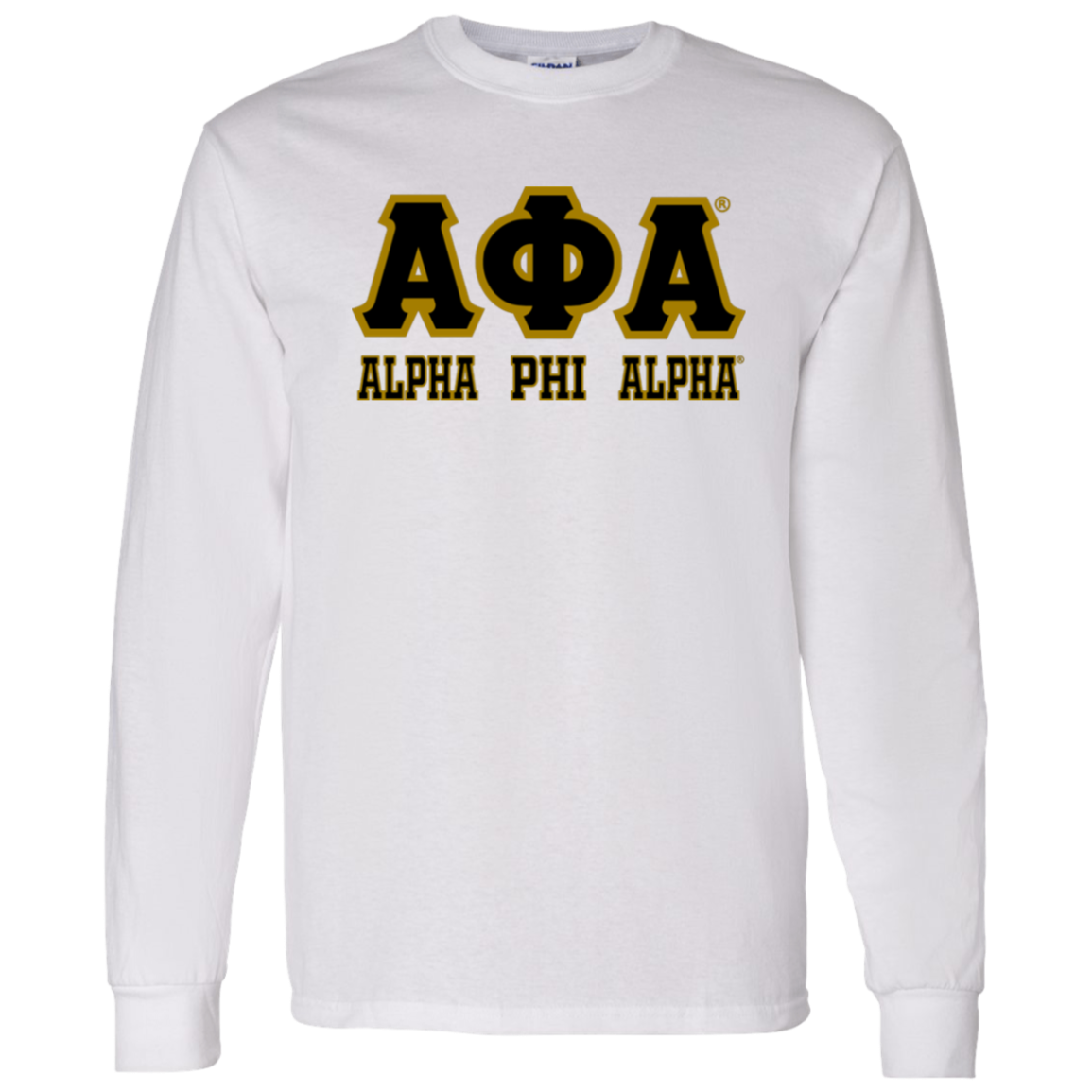 Alpha Phi Alpha Fraternity Long Sleeve T-Shirt - My Greek Letters