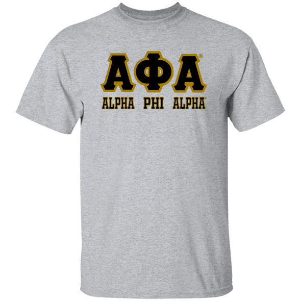 Alpha Phi Alpha Fraternity T-Shirt - My Greek Letters