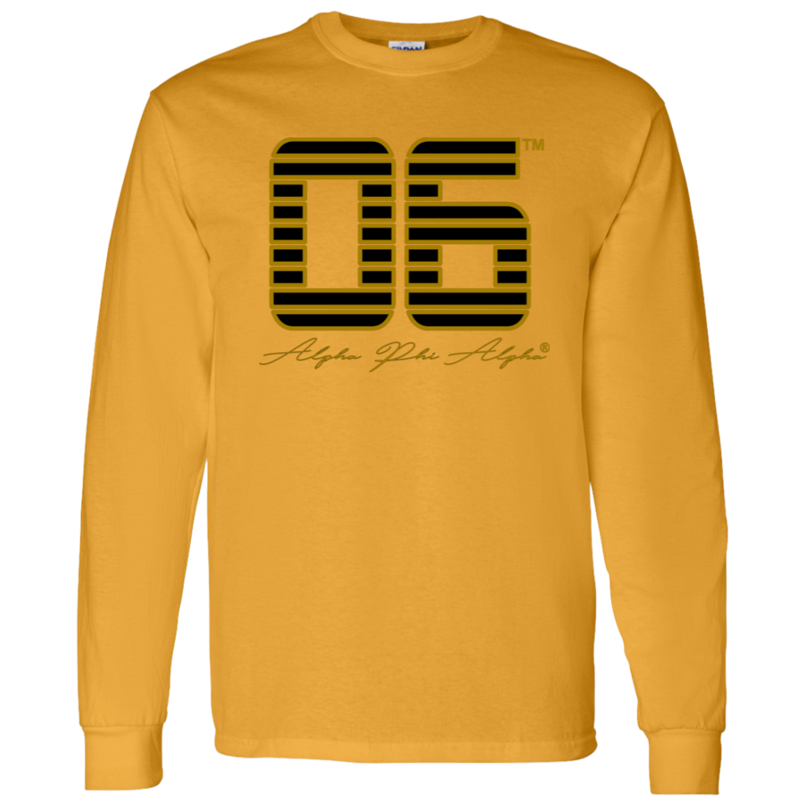 Alpha Phi Alpha Fraternity Long Sleeve T-Shirt - My Greek Letters