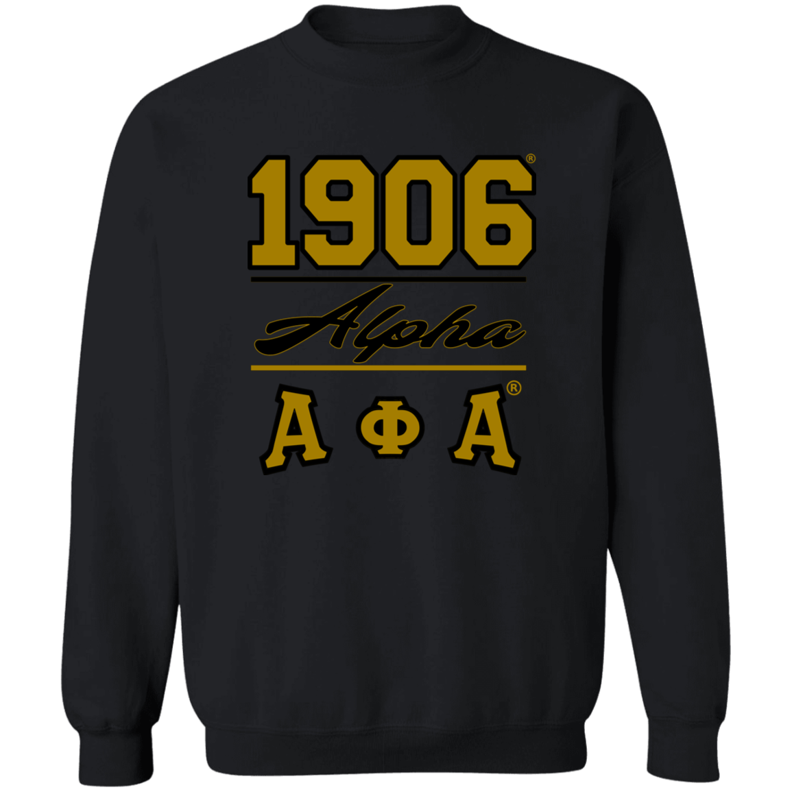 Alpha Phi Alpha Fraternity Sweatshirt - My Greek Letters